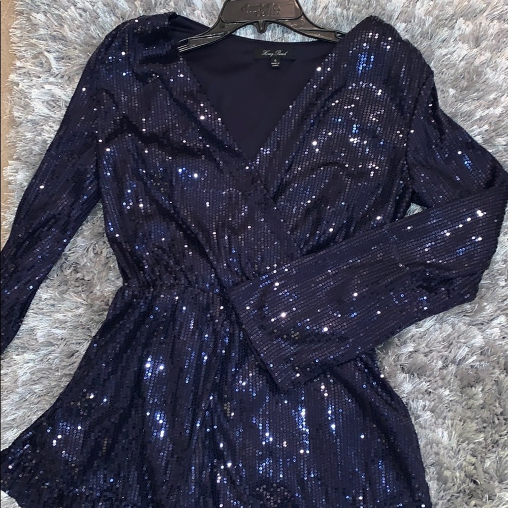 sequin romper